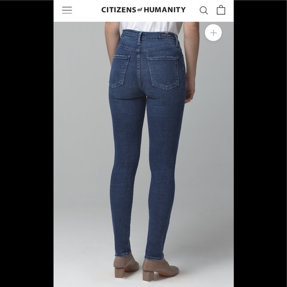 Citizens of Humanity Rocket mid rise skinny 28 - Picture 2 of 8